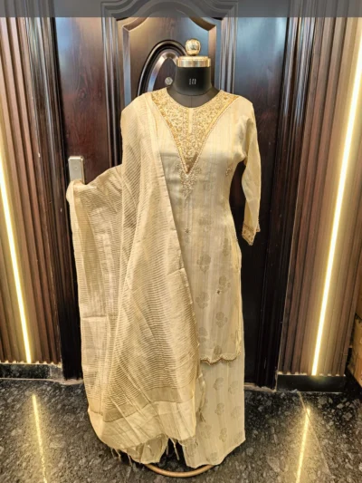 Brocade Sharara Set