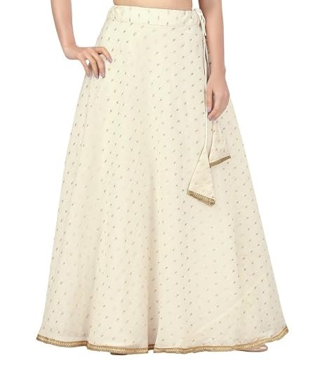 Studio Shringaar Women's Polyester Maxi Skirt - Image 2