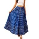 Women's Cotton Rajasthani & Jaipuri Long Skirt
