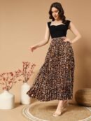 Floral Printed Maxi Skirt
