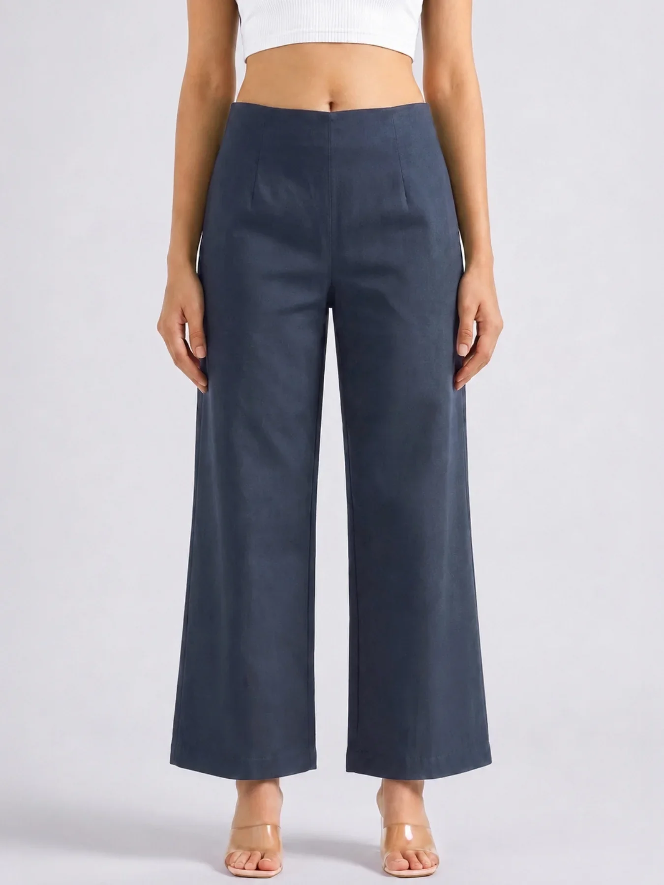 Women Wide Leg Trouser - Image 2