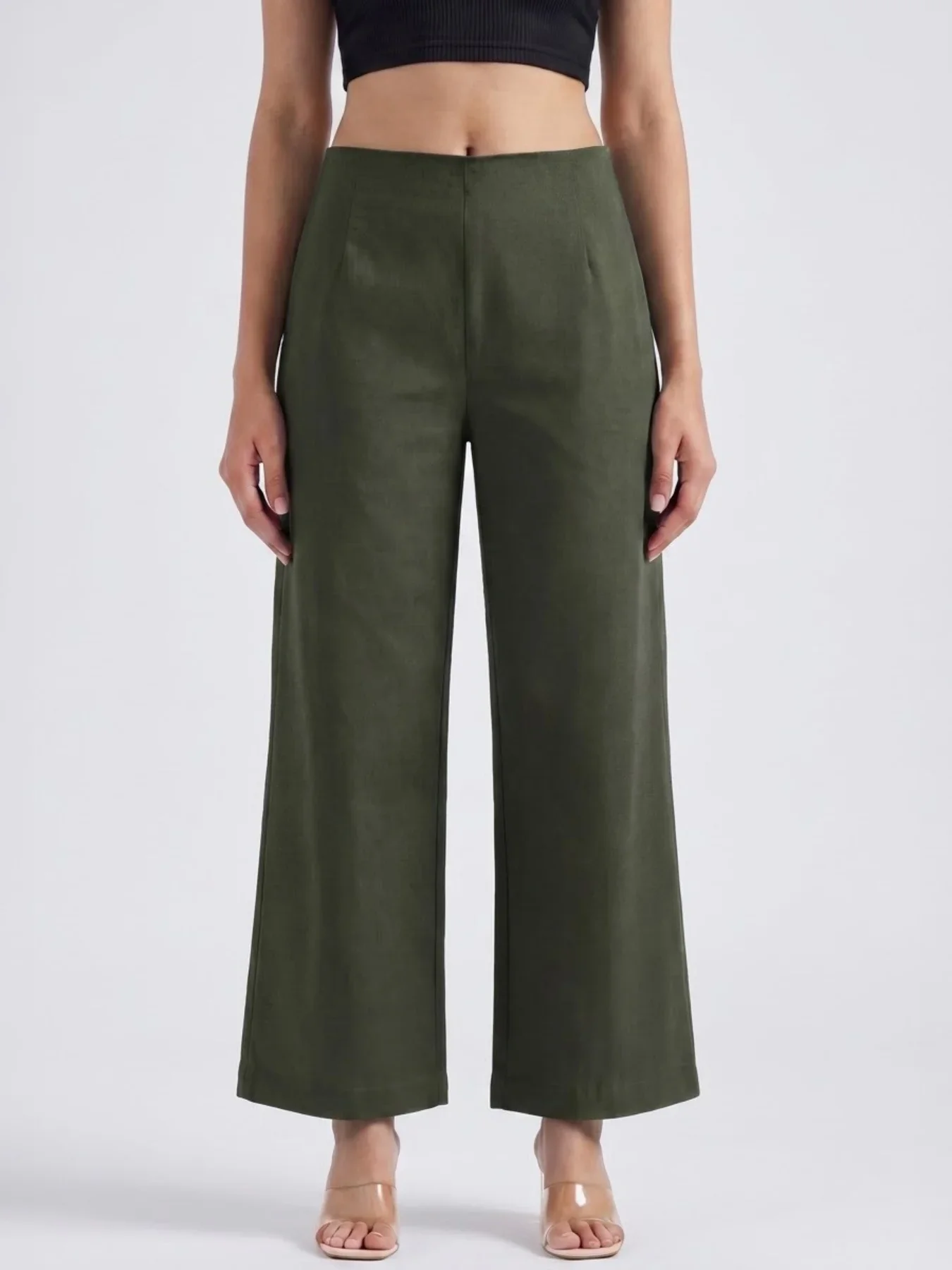 Women Wide Leg Trouser