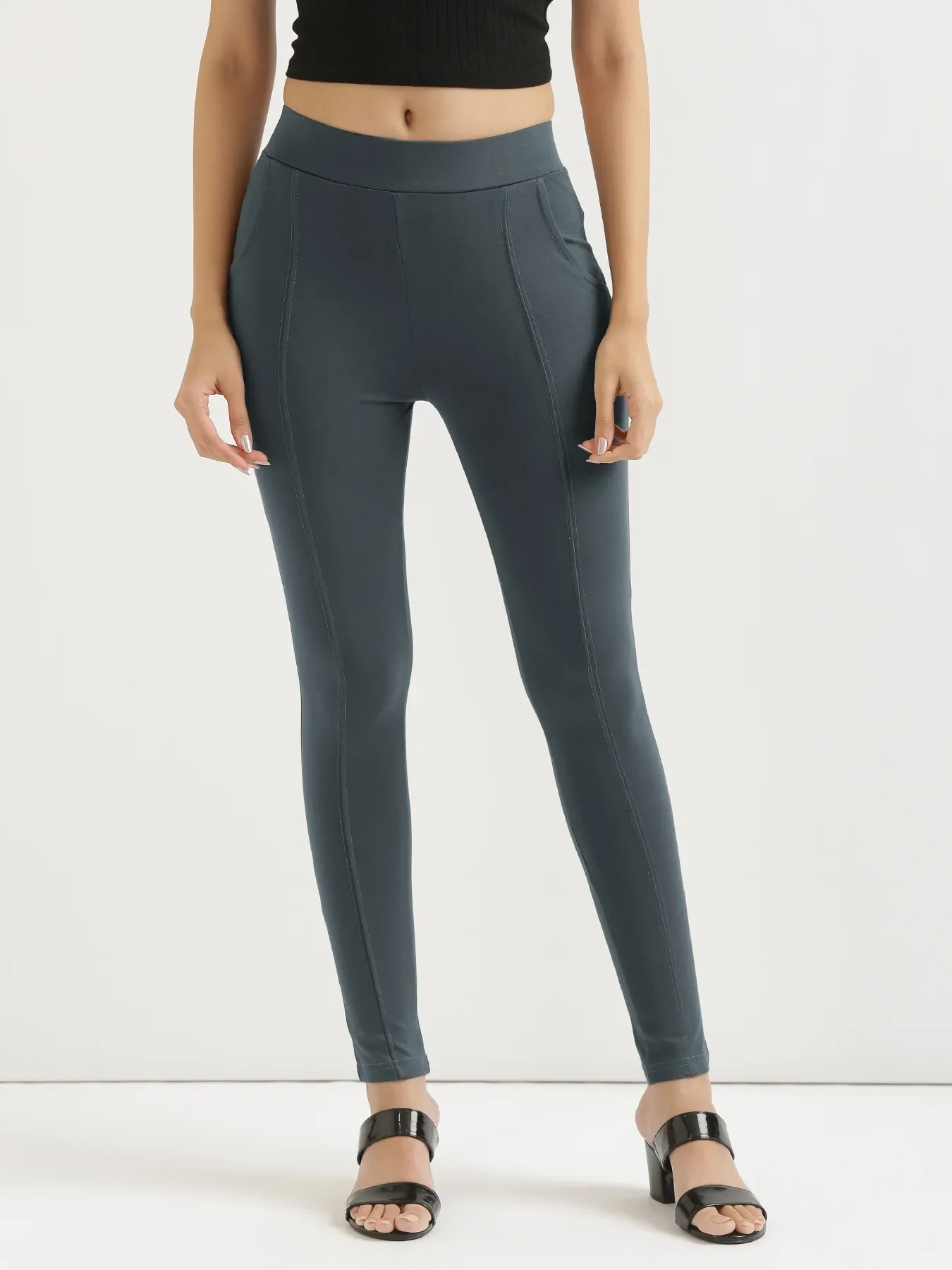 Women 4-Way Stretchable Pants - Image 2