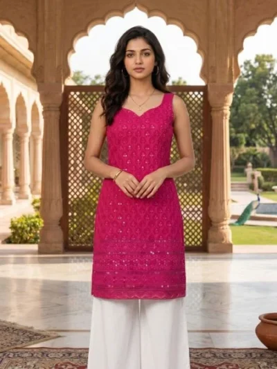 Functional Hot Premium Lightweight Rayon Kurti